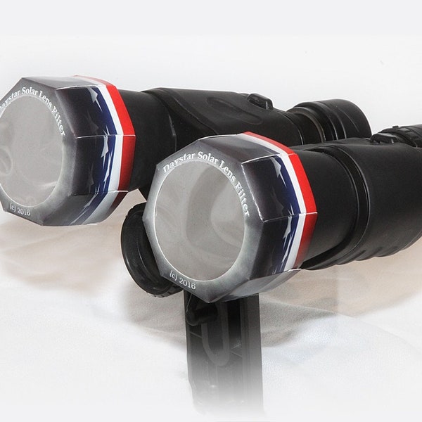 Universal Lens Filter Binocular Pack -  50mm 2pk - Safe Solar Eclipse Universal Lens Filter for Cameras Made in USA