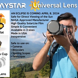 Daystar Filters Universal Lens Filter Product Info