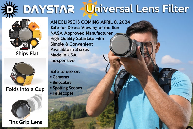 Daystar Filters Universal Lens Filter Product Info