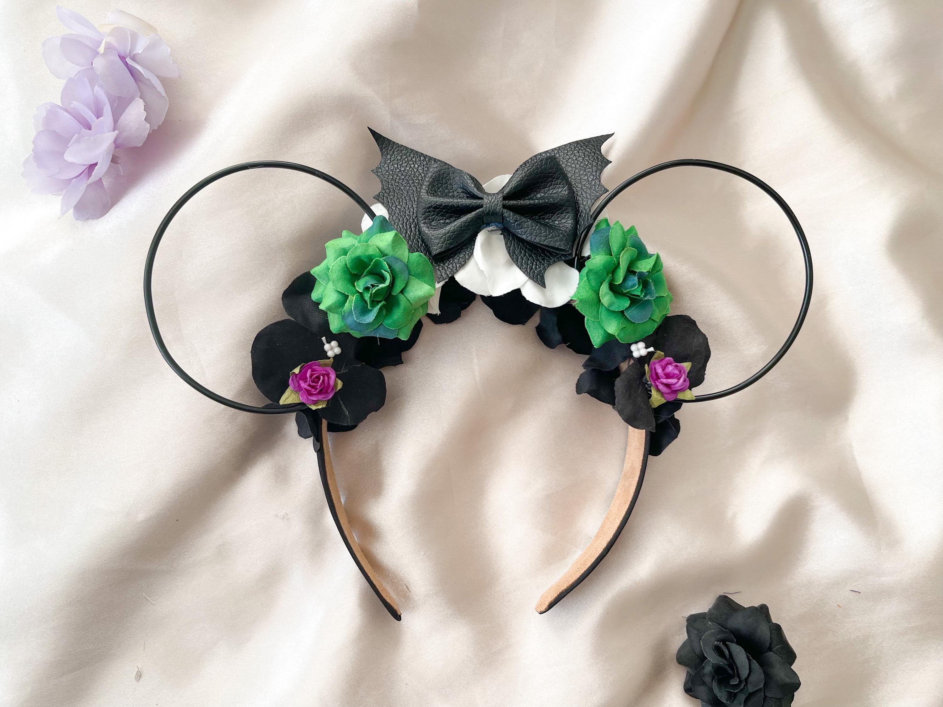 Haunted Mansion Inspired Ears | Halloween | Mouse Ears | Wire Flowers Ears