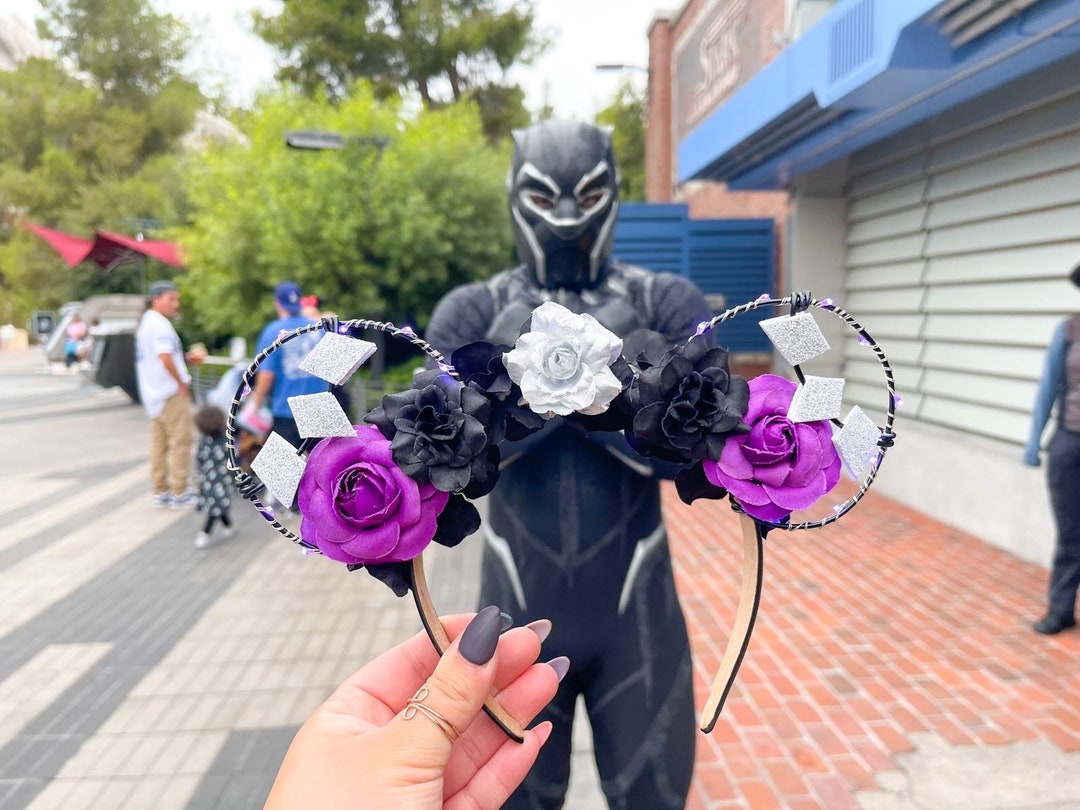 Black Panther Ears T'challa Ears Marvel Mouse Ears Etsy