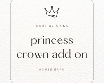 Princess crown add on