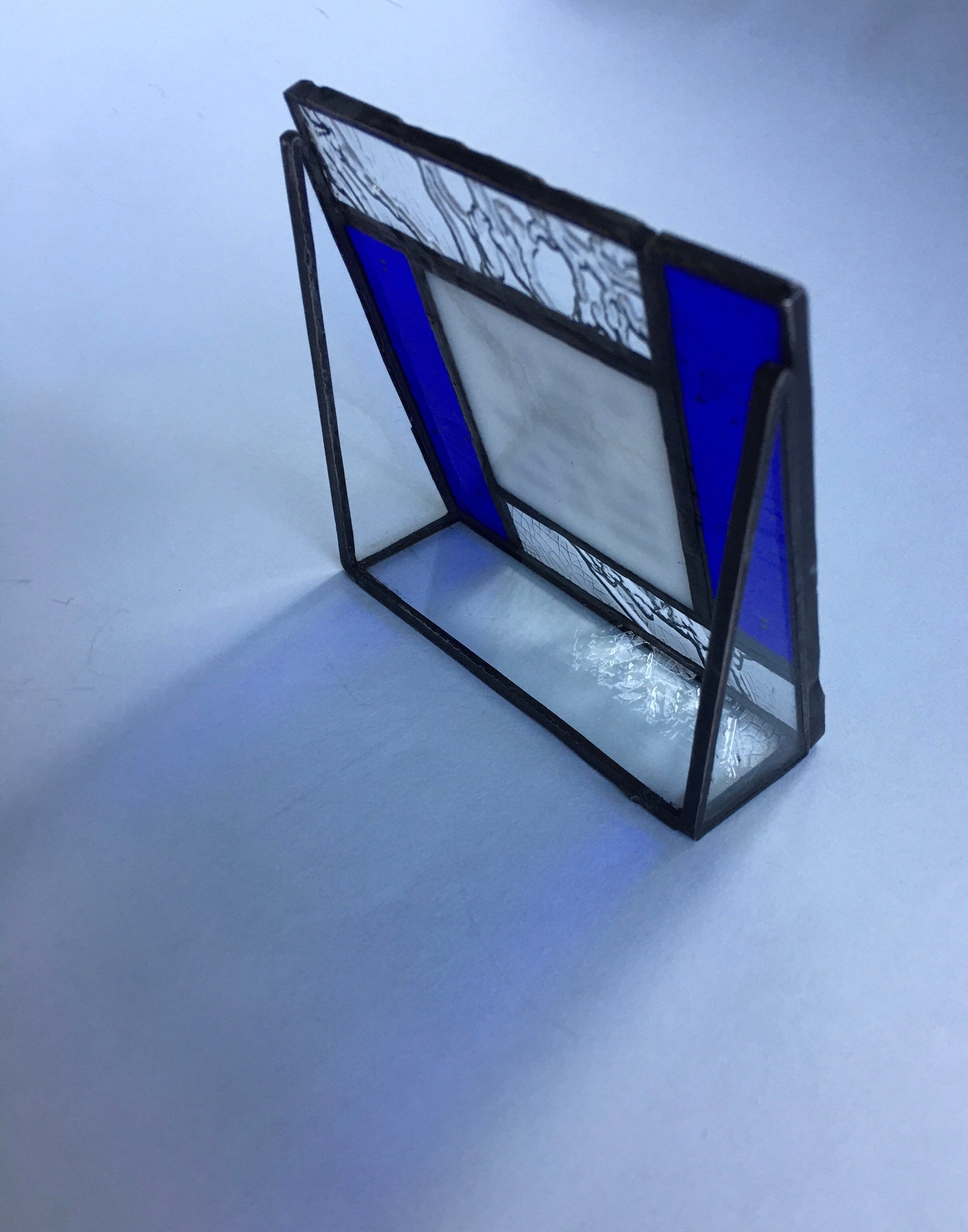 You can&#39;t go back - Friend gift in Stained Glass to encourage a Strong woman or Strong man.