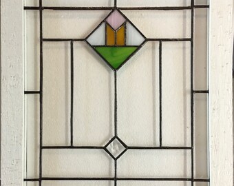Chicago Stain Glass Etsy