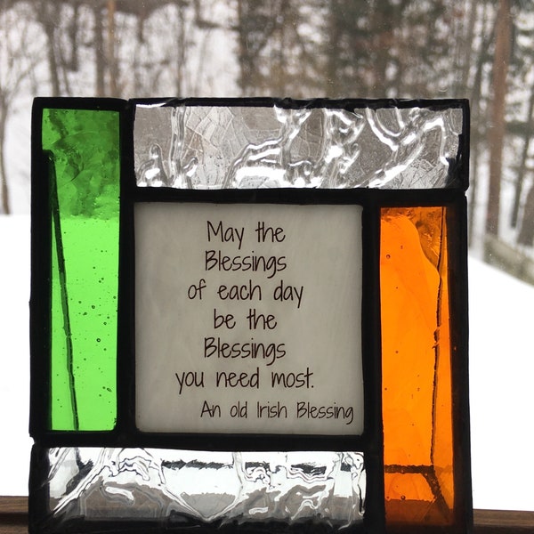 Irish Stained Glass Etsy