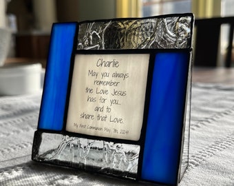 Personalized First Communion gift for boy or girl.
