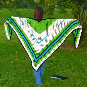 Green Paladin Shawl image 1