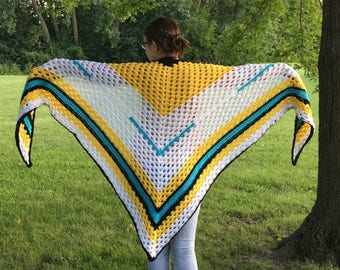 Yellow Paladin Shawl