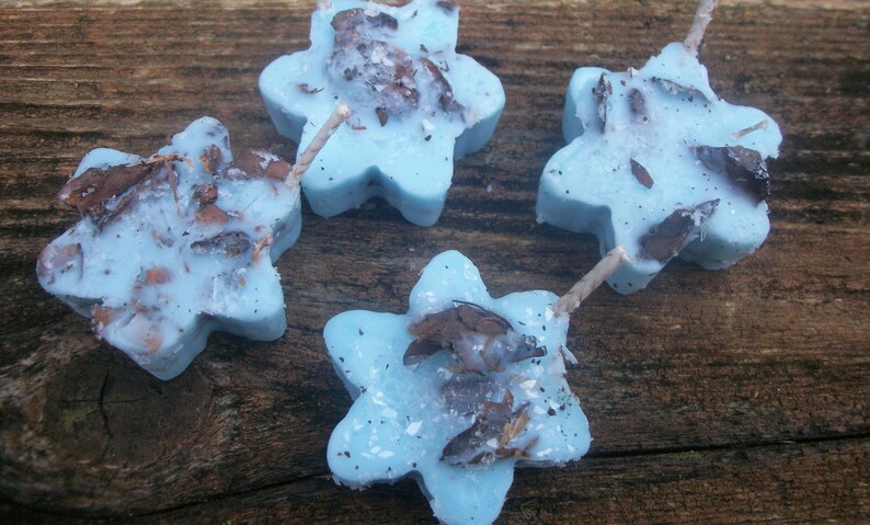 Sparking snowflake fire starter Winter Wonderland Fire starter Fire starters Pine cone firestarter Wedding Favors Soy fire starter