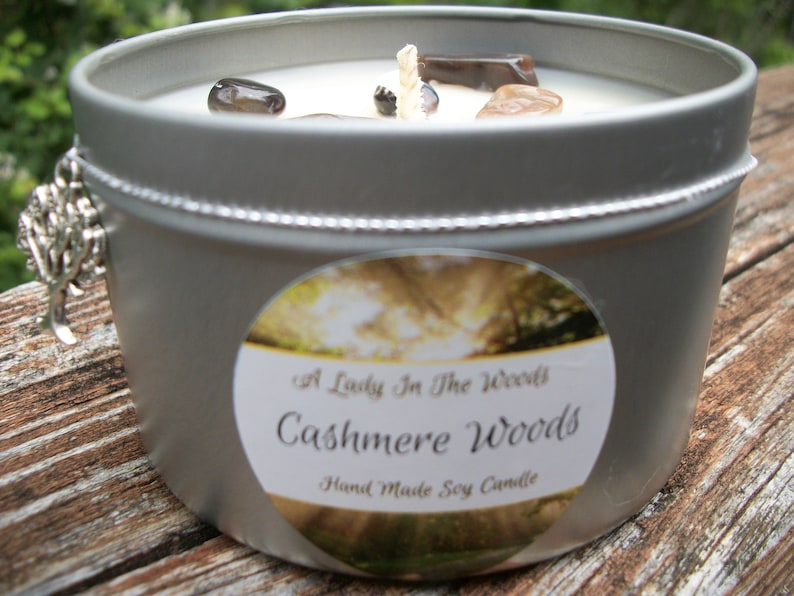 Cashmere Woods Soy Candle Earthy Fragrance Earthy Candle Etsy