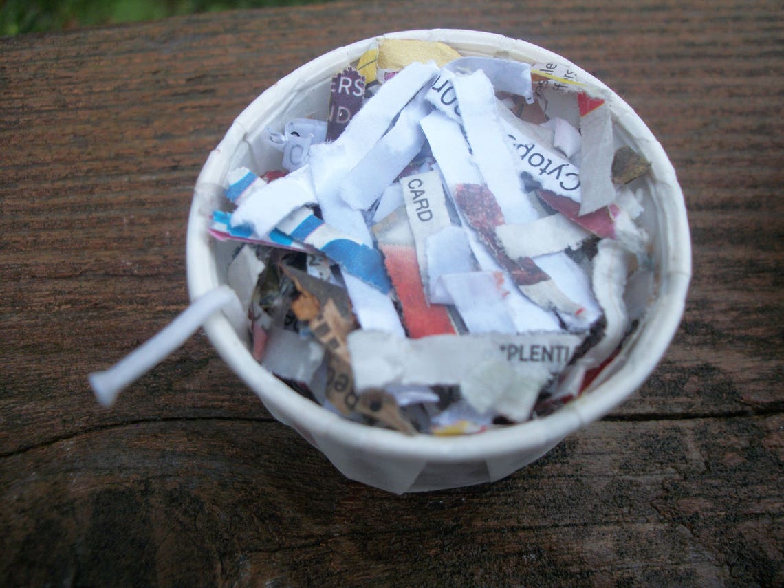 Recycled Material Firestarters shredded paper firestarters Etsy