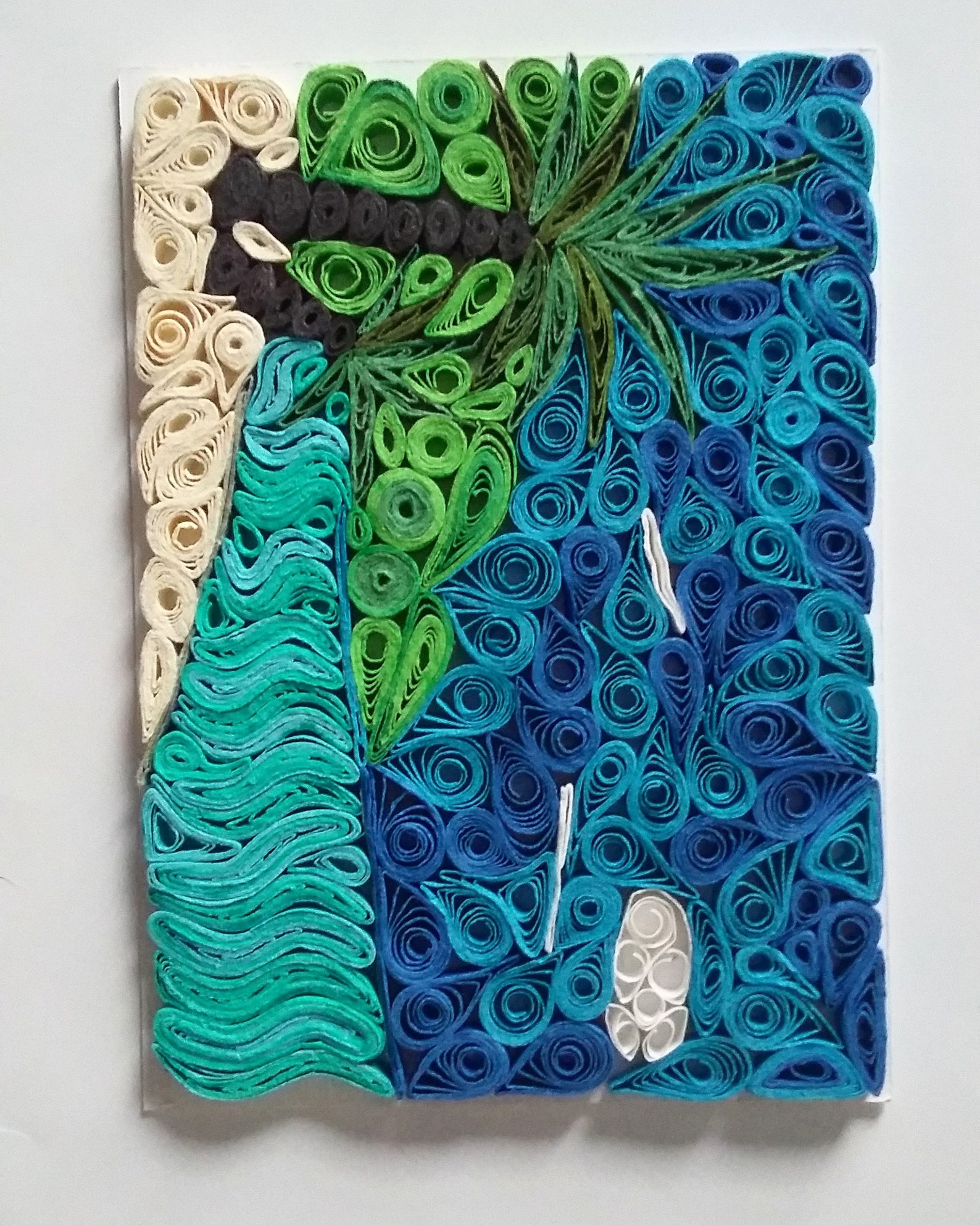 Inspirational Ocean SceneBeautiful Handmade Quilled Paper Etsy