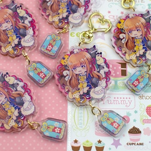 Furuba Tohru Honda Glitter Keychain