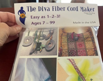 Vintage DIY Fiber Cord Maker ~ Vintage Fiber Cord Maker by Fiber Goddess