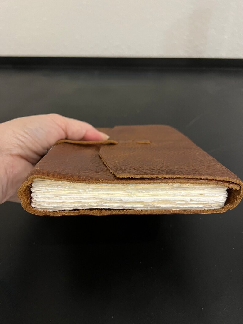 Vintage Leather Journal Writing Notebook Genuine Leather Bound Daily
