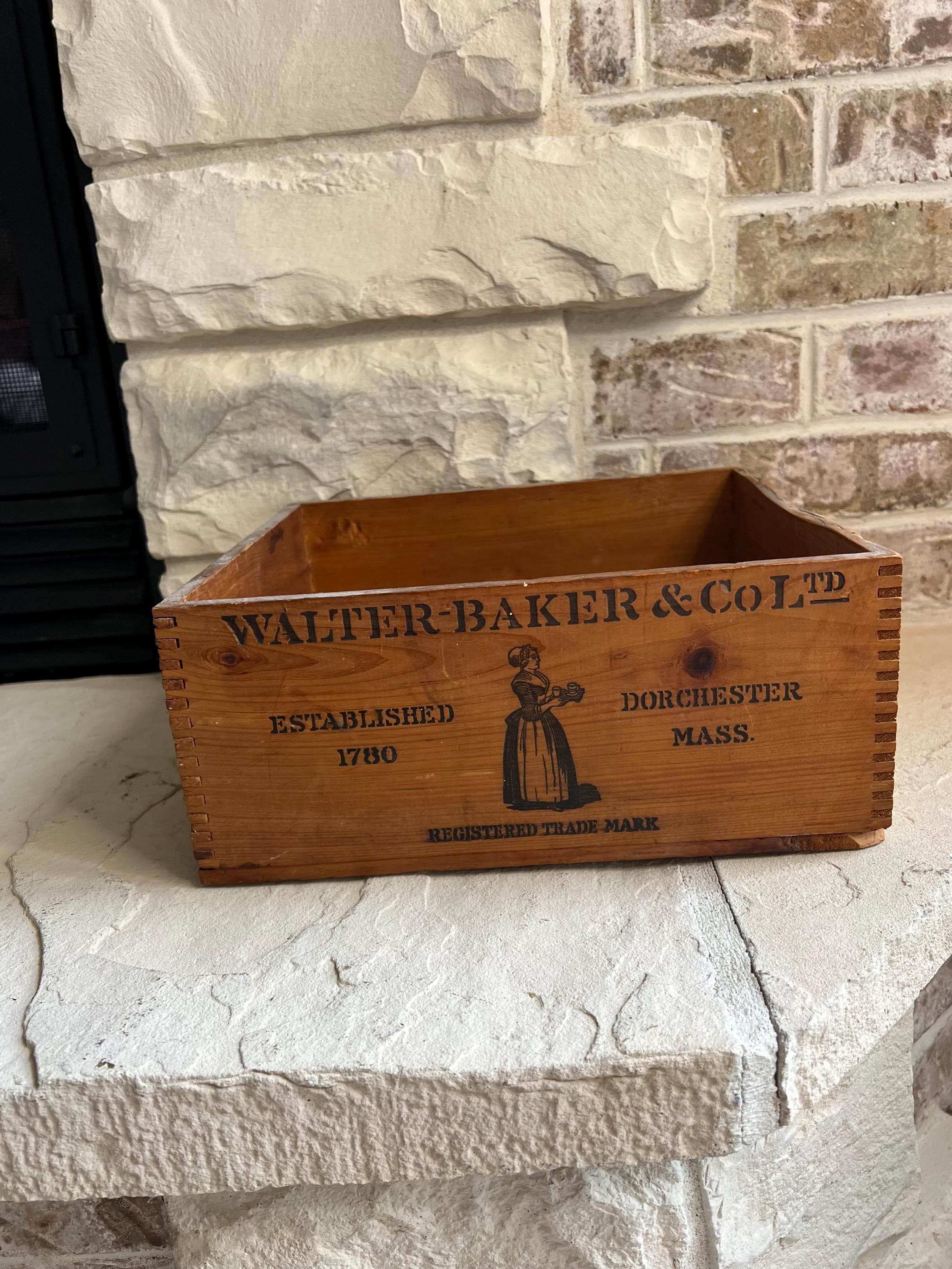 Antique Bakery Box - Etsy