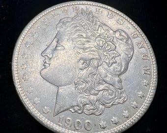 1900 Morgan Silver Dollar: Collectible Antique U.S. Coin
