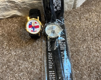 Bill Clinton Analog Watch and Donald Trump Watch ~ unique memorabilia