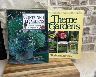 Garden Design Book Bundle: Theme Gardens & Contained Gardens