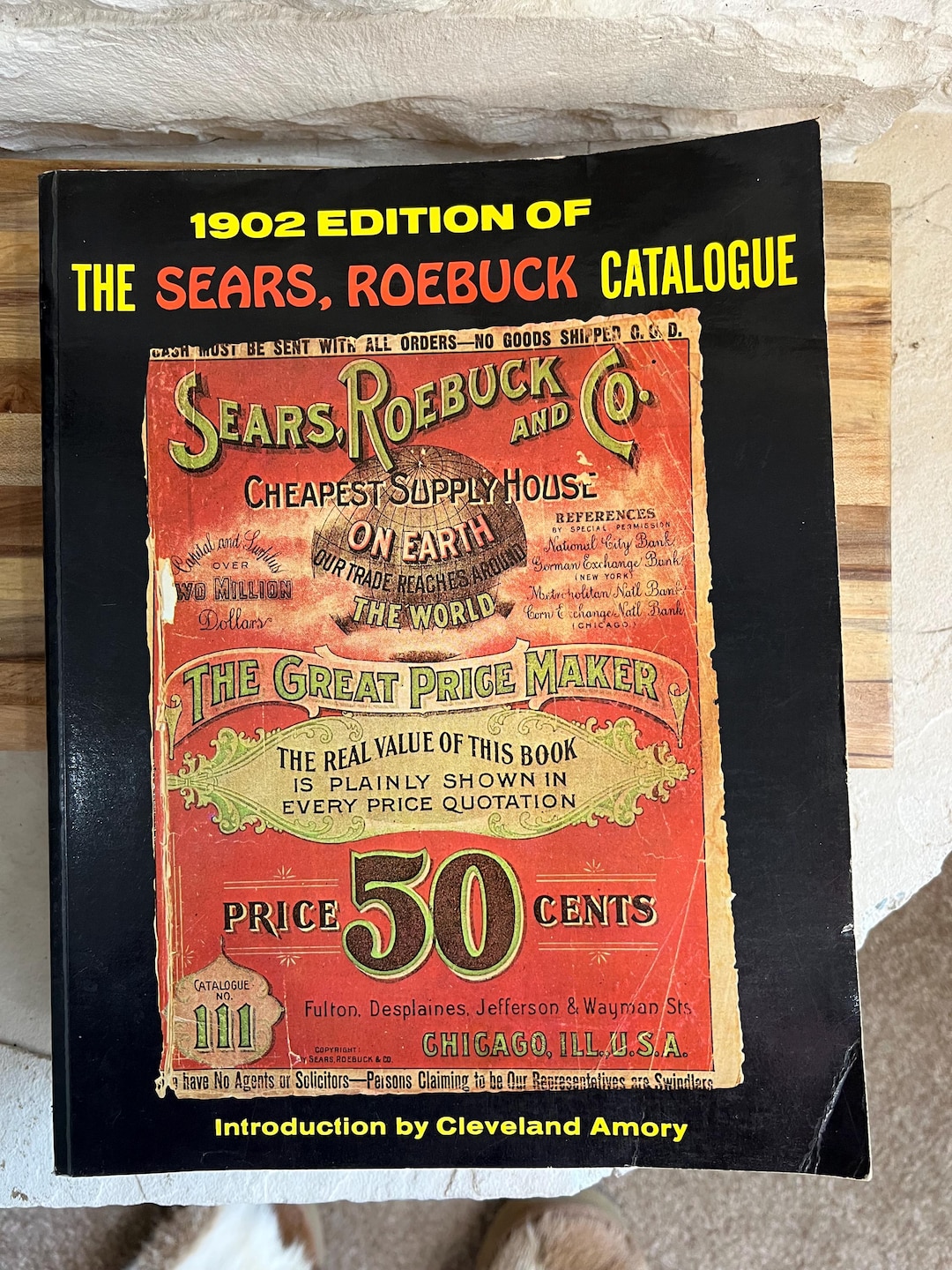 1902 Sears Roebuck Catalog Vintage Reproduction Book Ephemera