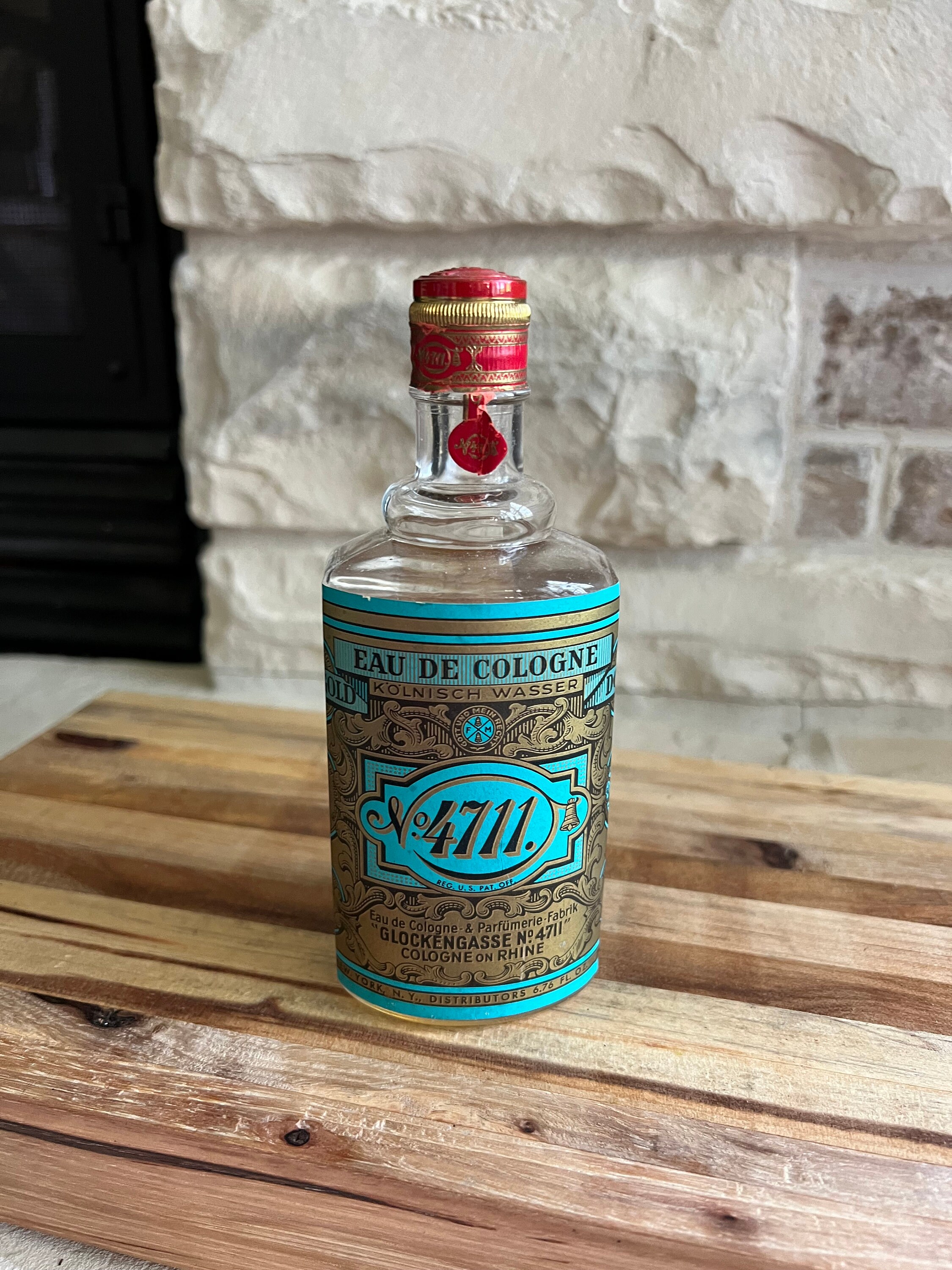 Rare Find Perfume No 4711 Eau De Cologne Bottle GLOCKENGASSE Cologne on Rhine Kolnisch Wasser Vintage Perfume Almost Full Full Size Etsy