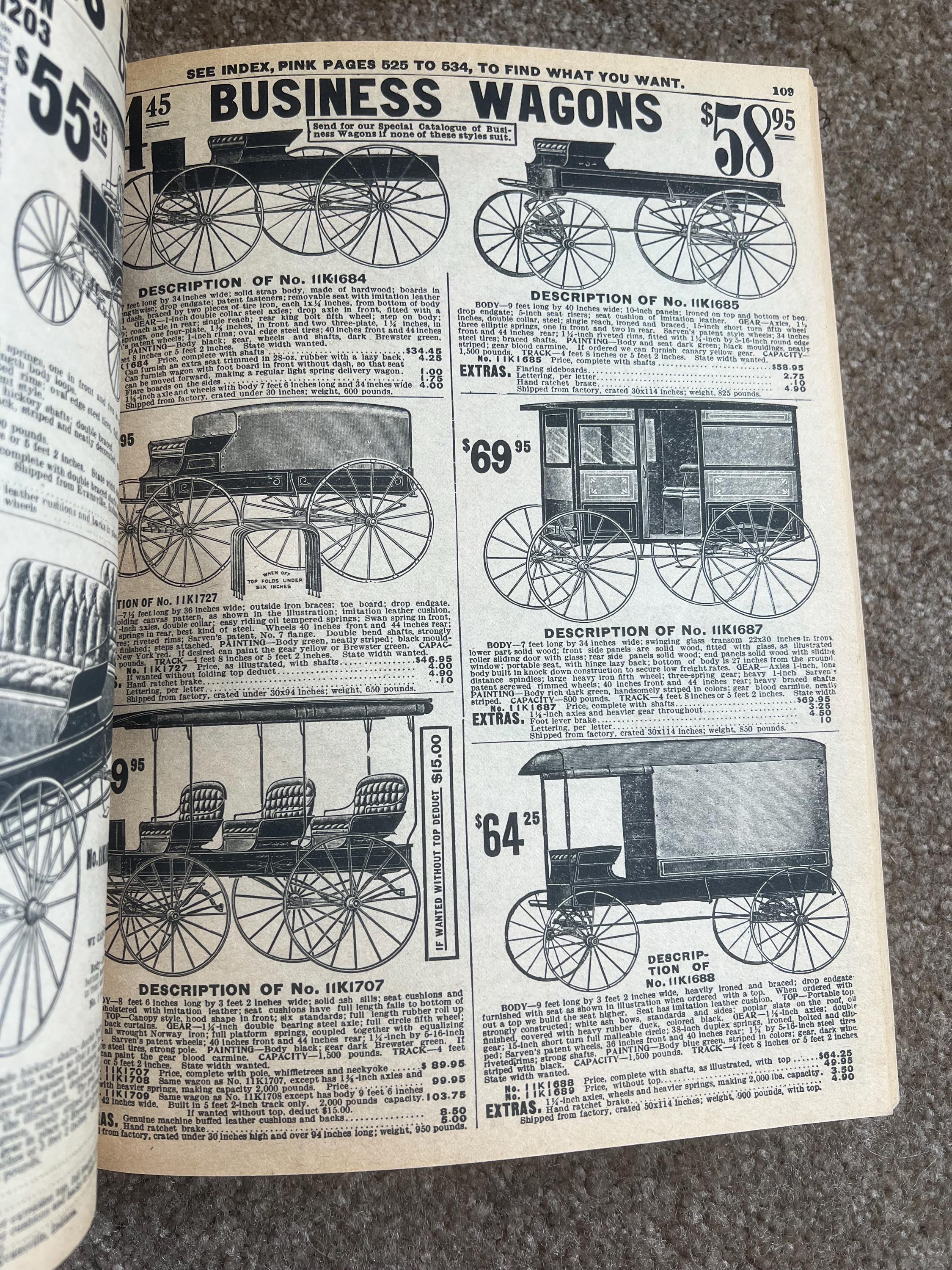 1908 Sears Roebuck & Co. Catalogue Replica - the Great Price Maker