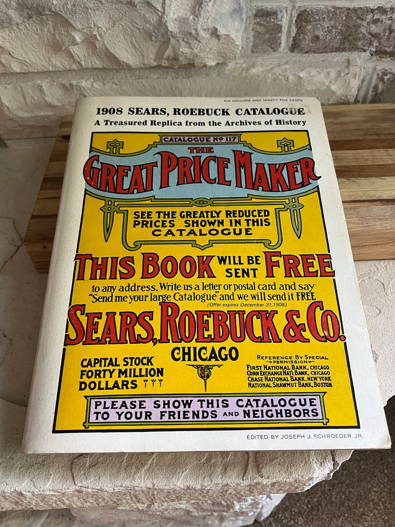 1908 Sears, Roebuck Catalogue Reproduction Sears Chicago Catalogue Etsy