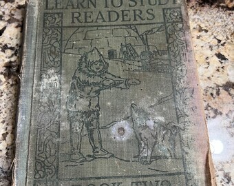 Vintage 'Learn To Study Readers Book Two' - 1924 Hardcover