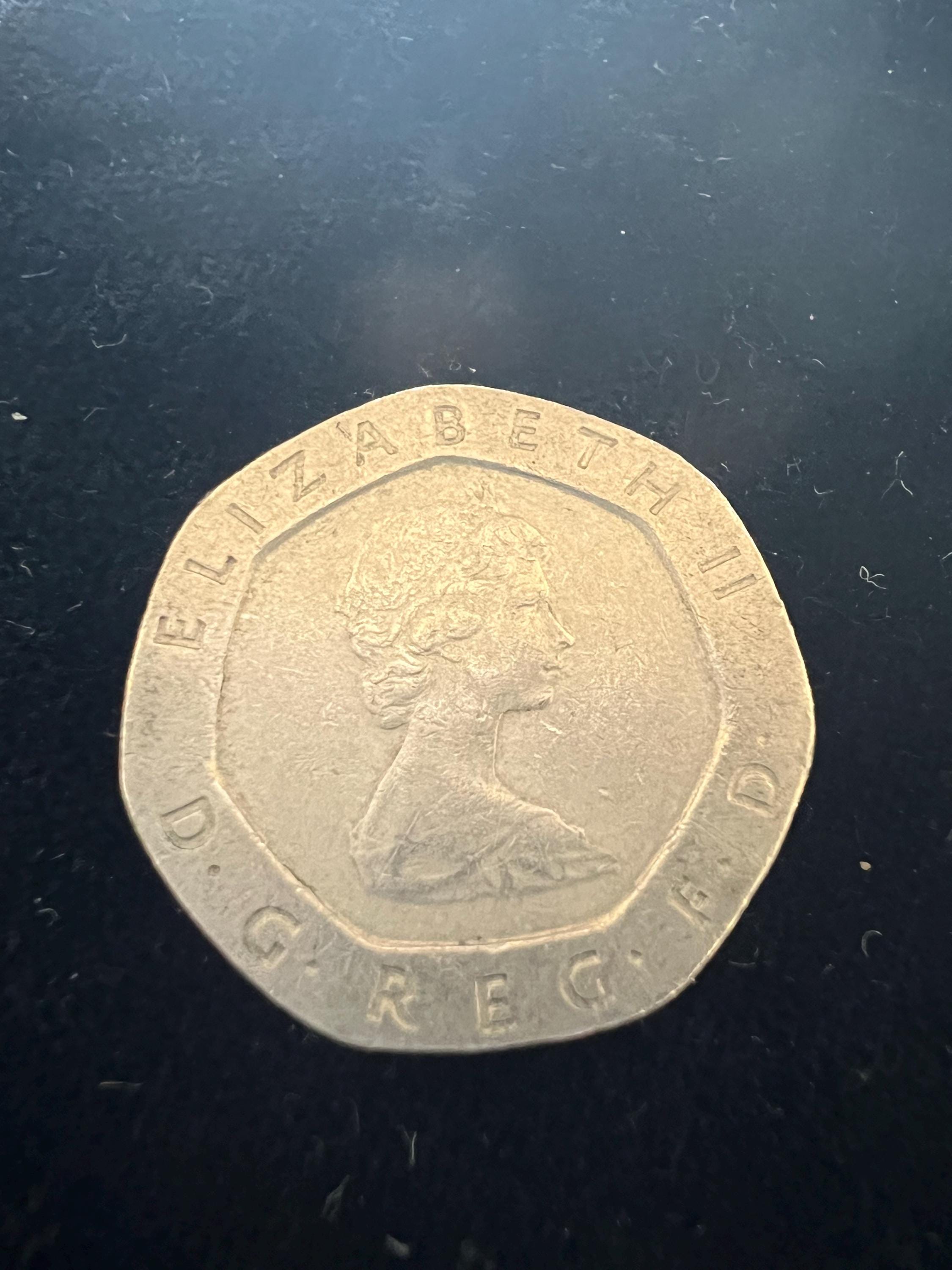 20 Pence Coin - Etsy