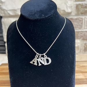 I LOVE NY ネックレス charm シルバー ビンテージ SJC Sterling Silver