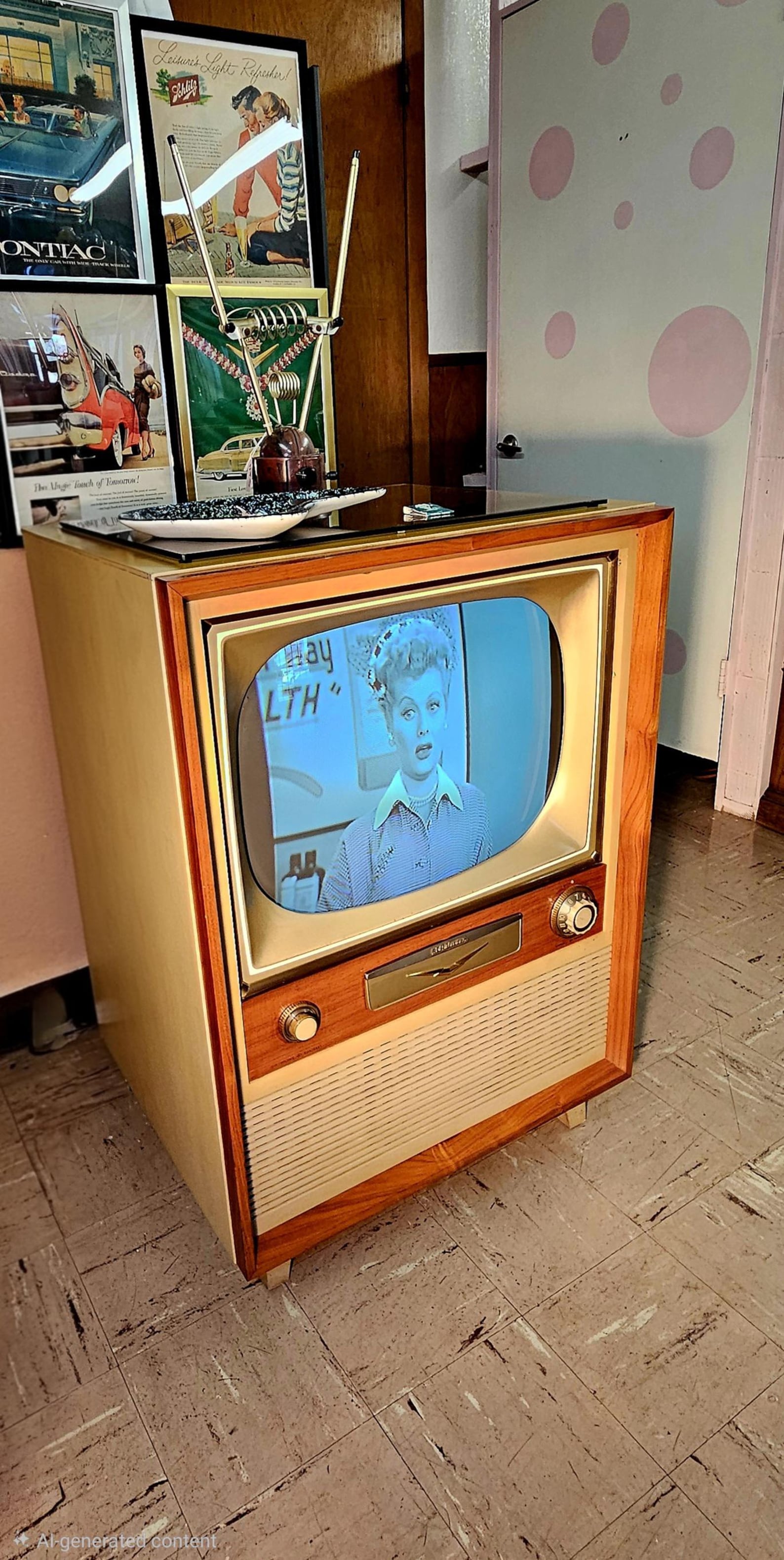 Mid Century 1950's RCA Victor Television Converted to a Smart Color TV ...