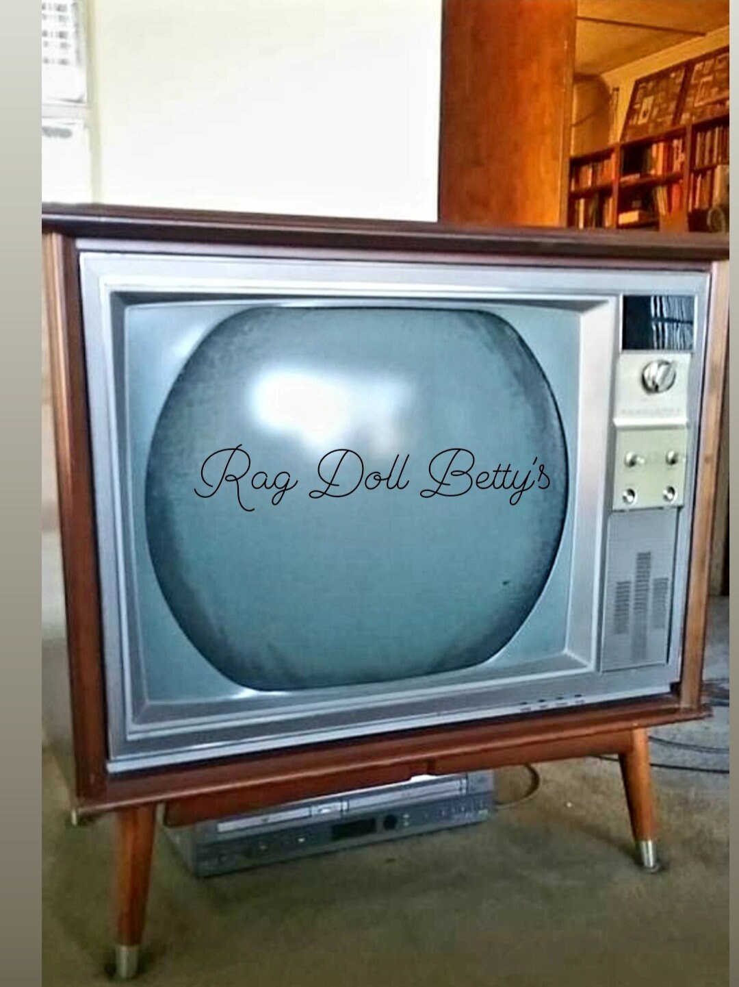 Vintage 1960's RCA Victor TV Bar With Bluetooth and LED - Etsy