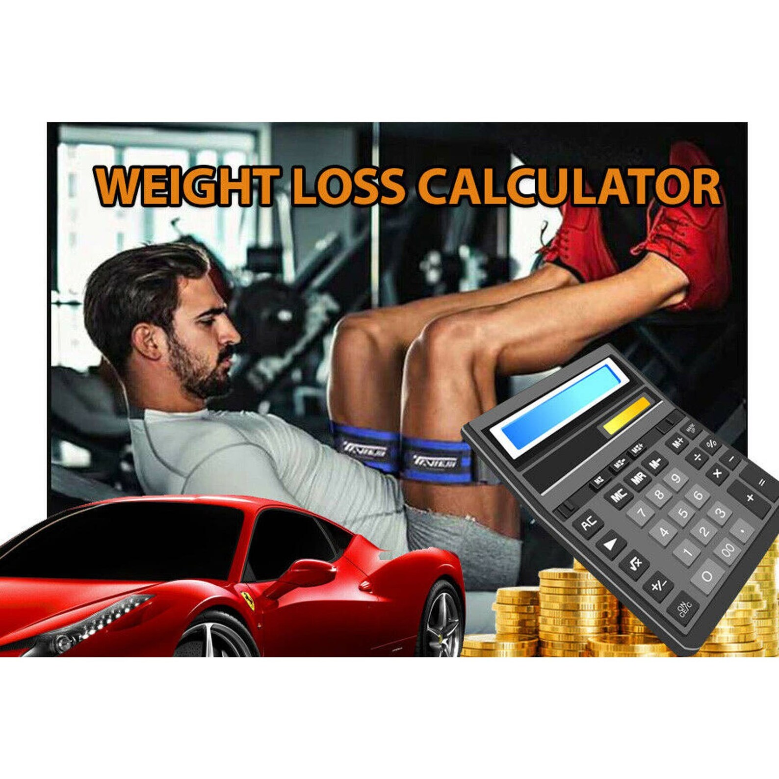 Weight Loss Calculator SoftwareBody Mass essential tools Etsy