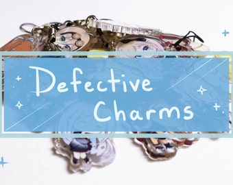Defective Acrylic Charms [READ DESCRIPTION]