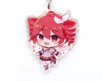 Kasane Teto (SynthV) — 1.5" Double Sided Acrylic Charm