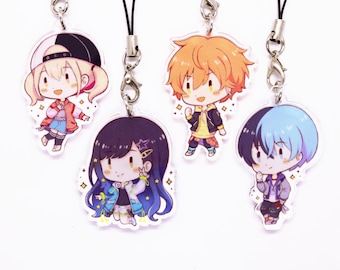 Vivid BAD SQUAD (Project Sekai Colorful Stage) — 1.5" Double Sided Acrylic Charms