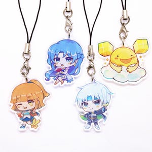 Puyo Puyo Tetris — 1.5" Double Sided Acrylic Charms