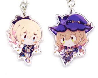 Genshin Impact — 1.5" Double Sided Acrylic Charms