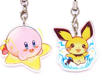 Super Smash Bros — 1.5" Double Sided Acrylic Charms