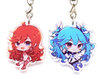 Pump It Up Phoenix — 1.5" Double Sided Acrylic Charms