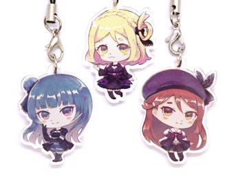Guilty Kiss (Love Live Sunshine) — 1.5" Double Sided Acrylic Charms