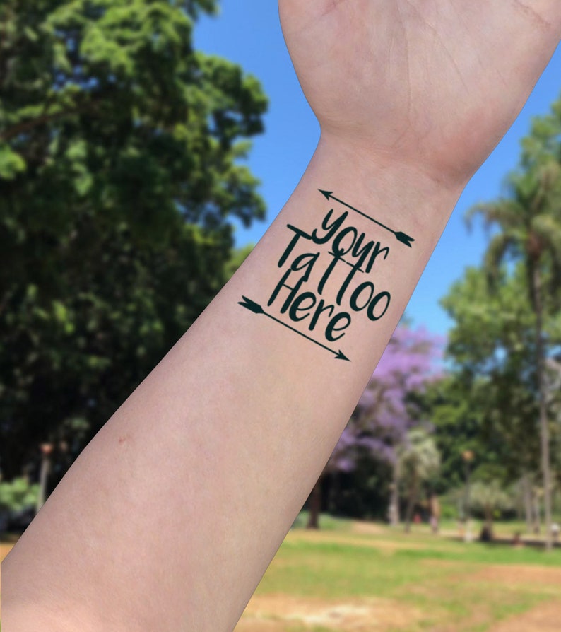 Download Temporary tattoo mockup wrist photoshop template. Photoshop | Etsy