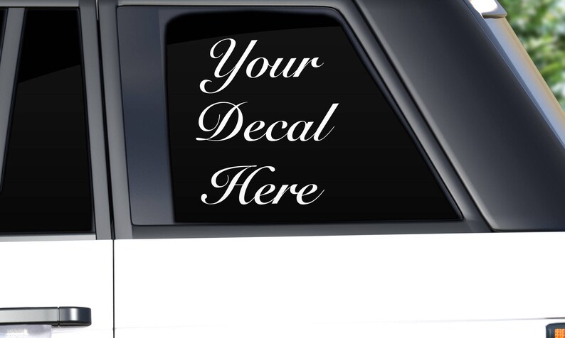 Download Car decal SUV side mockup template. Photoshop .PSD .png .jpg | Etsy