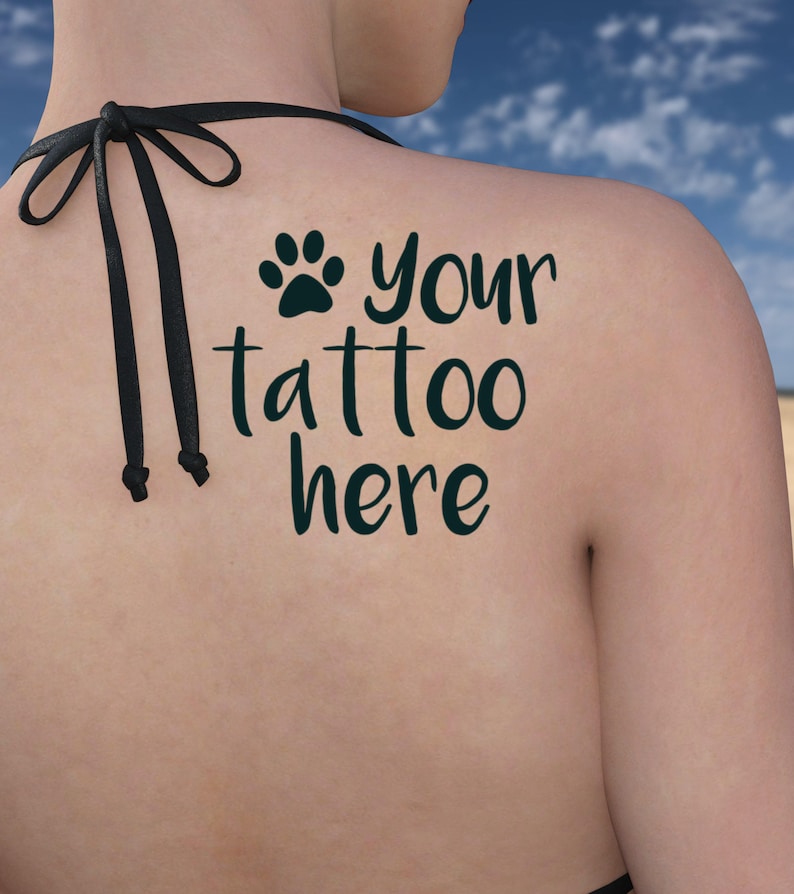 Download Temporary tattoo mockup shoulder photoshop template. | Etsy