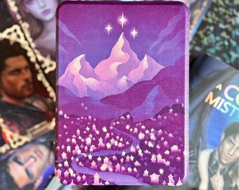 Ciudad de las Estrellas con funda Kindle transparente, Romantasy Fandom, regalo perfecto