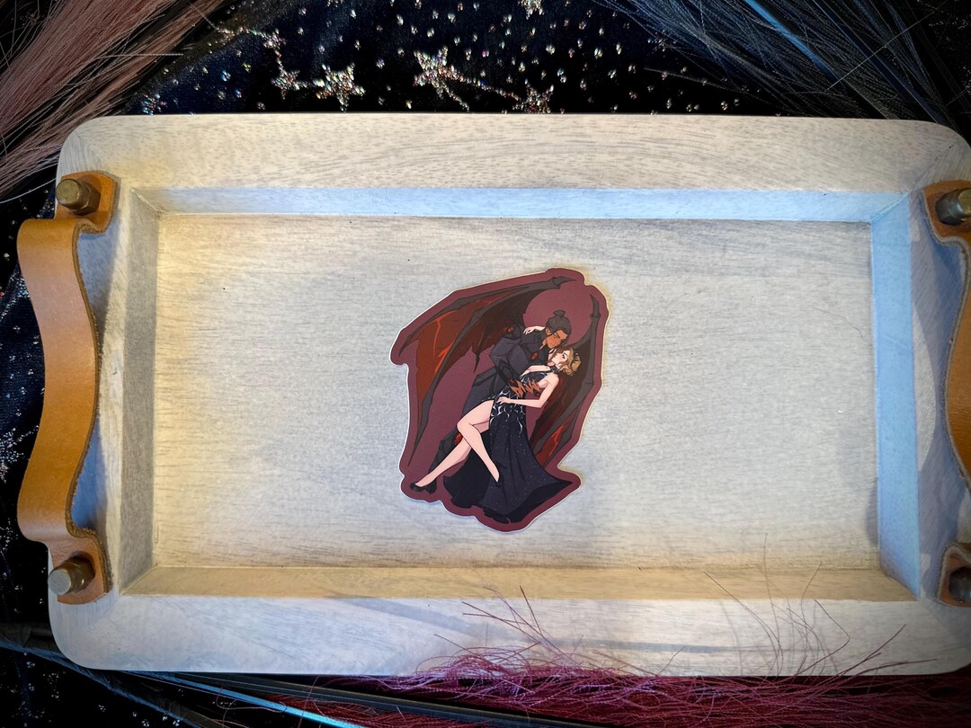 Nessian Dancing Sticker, Cassian and Nesta Acotar Fan and Gift - Etsy