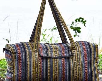 boho duffle bag