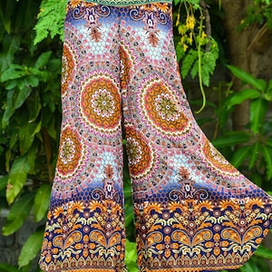 Boho Pants Women, Bohemian Pants Women, Hippie Pants Women, Thailand Pants, Hippie Yoga Pants, Baggy Pants Women, Yoga Women&#39;s Pants
