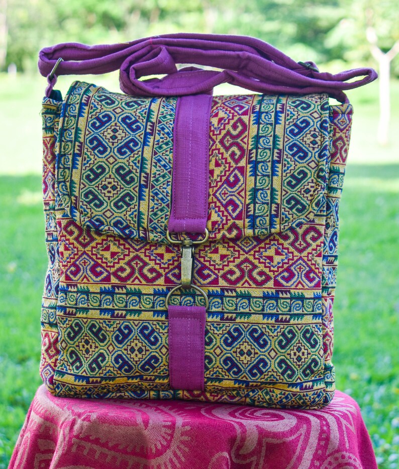 Crossbody Purse Geometric Bag Messenger Bag Colorful Etsy