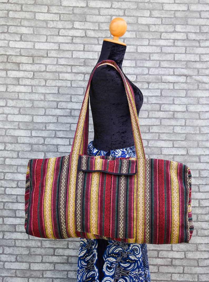 Colorful Duffle Bag Boho Weekender Bag Hippie Overnight Bag Etsy